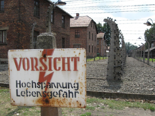 Auschwitz fot. Michał Tyrpa