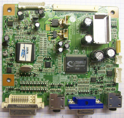 Sony SDM-X75 - problem z obrazem po nagrzaniu...