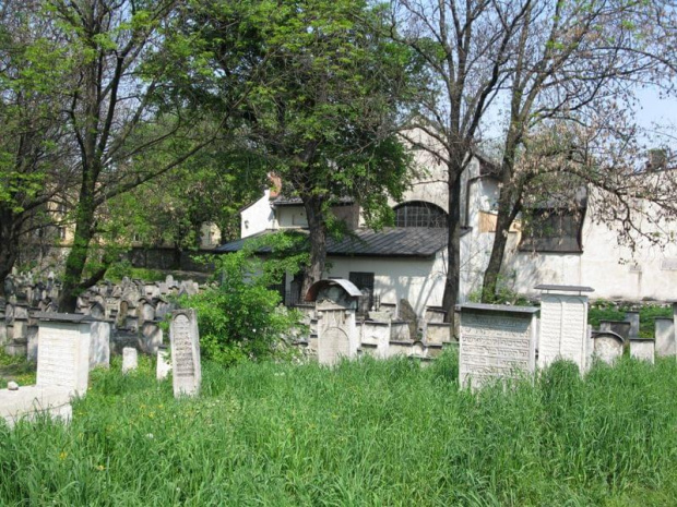 Kraków synagoga cmentarz REMUH