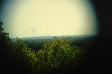 kominy EL Bełchatów z Góry Sławno - 55 km #ElektrowniaBełchatów #kominy #GóraSławno