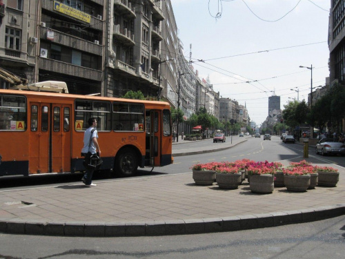 Belgrad; trolejbus ma chyba więcej lat niż my ... #Serbia