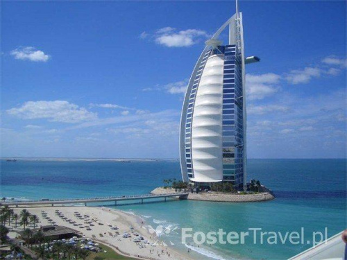 Hotel Burj Al Arab, last minut z Fostertravel.pl #LastMinute #wycieczki #wakacje #dubaj