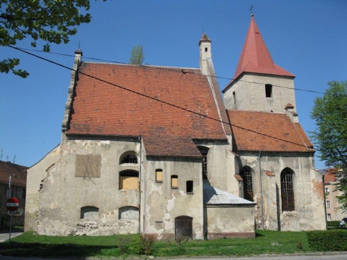 Zegar słoneczny Lewin Brzeski (opolskie) kościół św.Piotra i Pawła