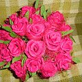 Bukiet czerwonych róż w sizalu #bibułkarstwo #CudaZPapieru #krepina #kwiatki #KwiatyZBibuły #KwiatyZKrepiny #artystyczne #bukiety #dekoracje #dekoratorstwo #kompozycje #kwiaty #NaStół #unikatowe #oryginalne #rękodzieło