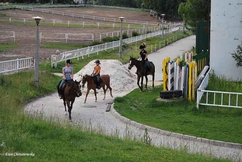 2009.06.18 Trening w Stodolach, Zosia i Ania