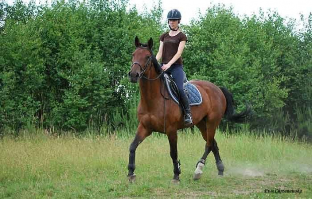 2009.06.18 Trening w Stodolach, Zosia i Ania