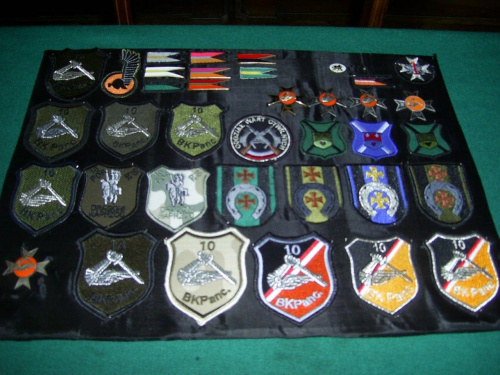 Emblematy i odznaki. #Militaria #Modelarstwo