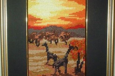 Pejzaz Czarnego Ladu-Zachod slonca #pejzaz #Afryka #slonce