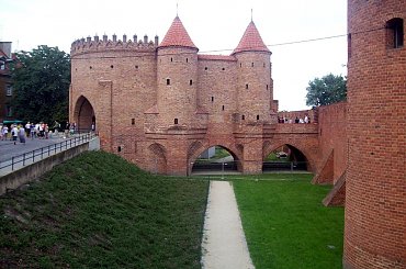 Barbakan Warszawski #Warszawa #widok #zabytek