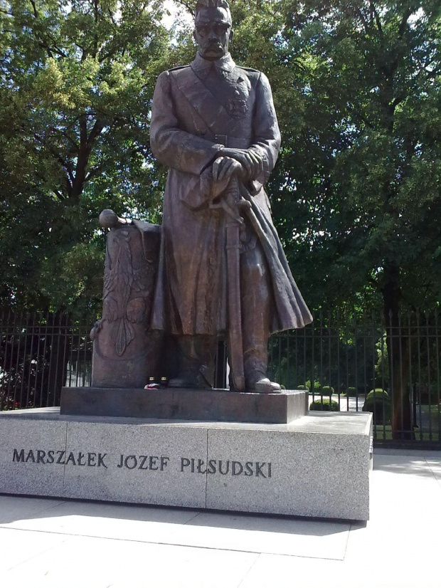 Pomnik Józefa Piłsudskiego #pomnik #warszawa