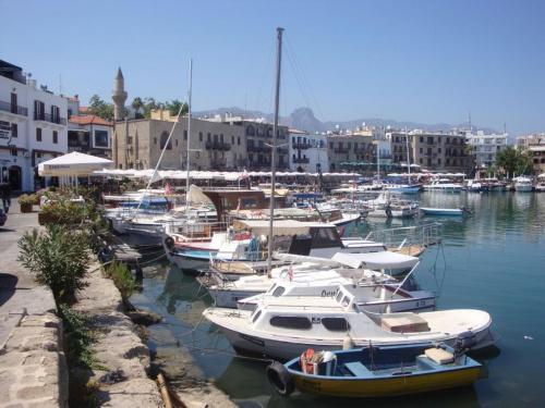 Cypr Północny-port w Kyreni