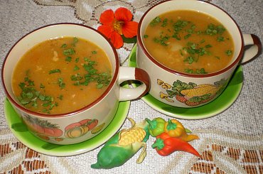 I znowu krupnik tym razem z ziemniakami.,
Przepisy do zdjęć zawartych w albumie można odszukać na forum GarKulinar .
Tu jest link
http://garkulinar.jun.pl/index.php
Zapraszam. #krupnik #zupa #jedzenie #obiad #kulinaria #przepisy