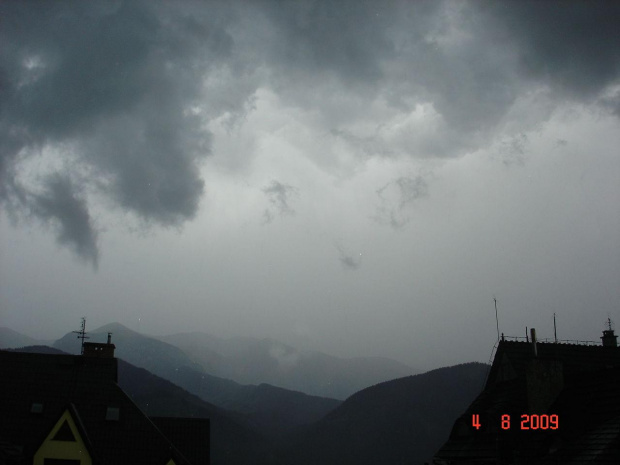 Załamanie pogody w Tatrach