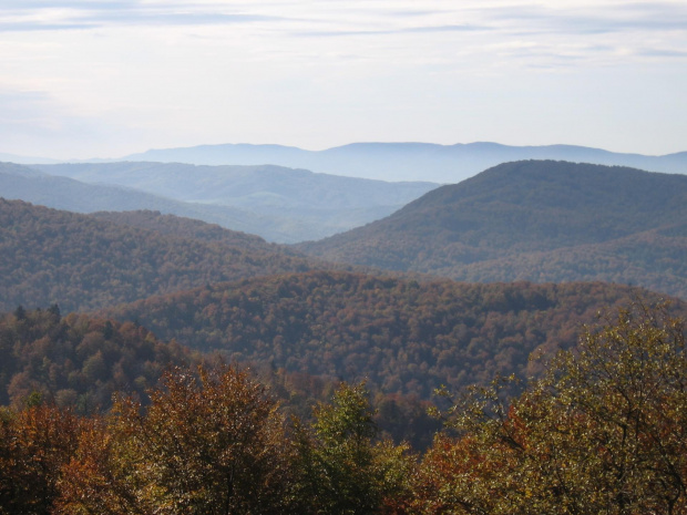 Widok z Małego Jasła, #Góry #Bieszczady