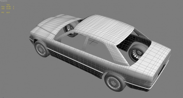 Mercedes W201 190 3D model