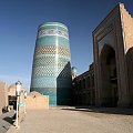 Chiwa - niedokończony minaret Kalon Minor #uzbekistan