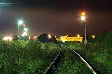 #noc #szczecinek #pkp #kominy #dym #semafor