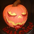 Tort na Halloween #dynia #tort #halloween