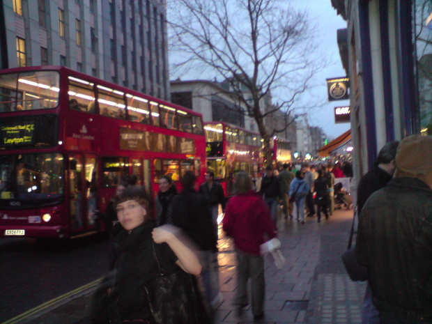 Wieczór...ulica Londynu.. #London