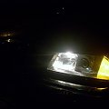Nocny postój. #samochód #nocą #światła #AlfaRomeo #Alfa164