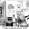 "Znalazłam papierosy w twoim pokoju" #humor #papieros #syn #matka