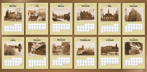 Zapomniałam, ze to już marzec ale kalendarz wisi od Nowego Roku, wiec troche z opóznieniem jednak pokazuje. Wszystkie zdjecia i kalendarze, są mojego autorstwa. #kalendarz #MojePrace #Gdańsk #StareMiasto #sepia