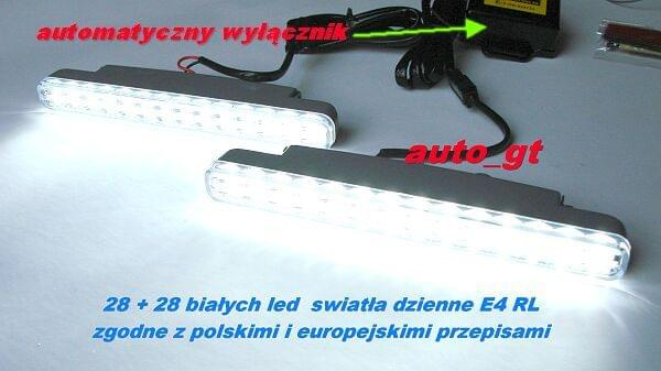 ŚWIATŁA DO JAZDY DZIENNEJ DRL ATAEST 44 LED #ŚWIATŁADZIENNELED