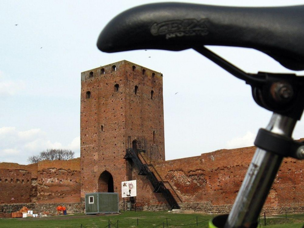 Pierwsza rowerowa wycieczka #Czersk #Mazowsze #zamek #zabytek