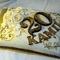 20-ste urodziny #tort #kamil #urodziny
