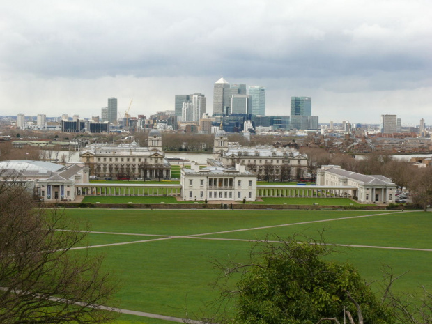 Greenwich i widok na Queen's House #Greenwich