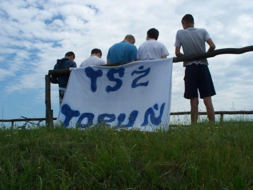 Kibice dopingujący ekipe TSŻ-u Toruń