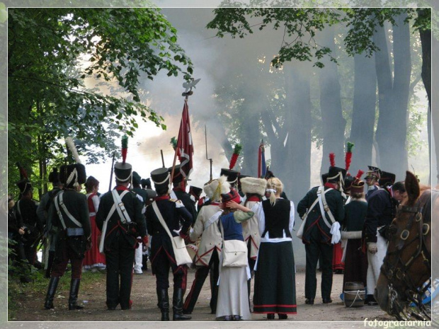 19 czerwca 2010 r. pod Twierdzą Srebrna Góra -inscenizacja historyczna. 200 żołnierzy z epoki napoleońskiej odtwarza bitwę z roku 1807.