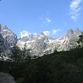 Otoczenie kotliny Zielonego Stawu Kieżmarskiego. #Góry #Tatry #JagnięcySzczyt