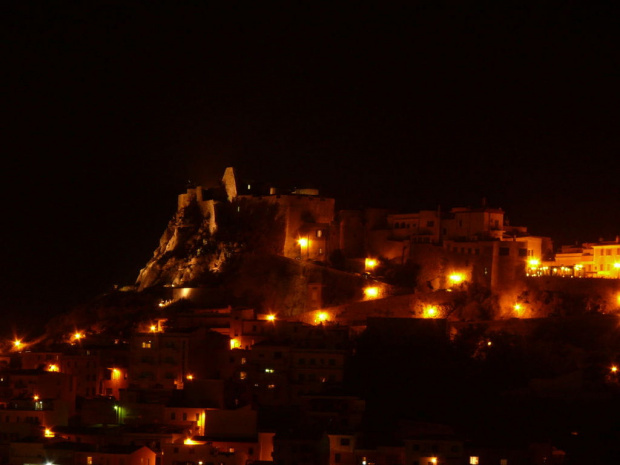 Castelsardo nocą #Sardynia