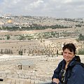 Jerozolima-widok z góry Oliwnej