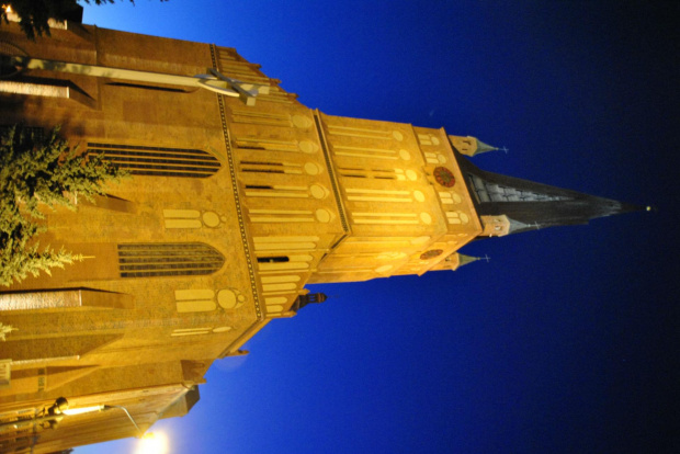 Katedra św. Jakuba Apostoła #NocneZdjęcia #Odra #Szczecin #SzczecinNocą #WałyChrobrego #WschódSłońca