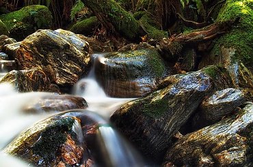 #chmury #gory #ocean #poranek #przyroda #woda #WschodSlonca