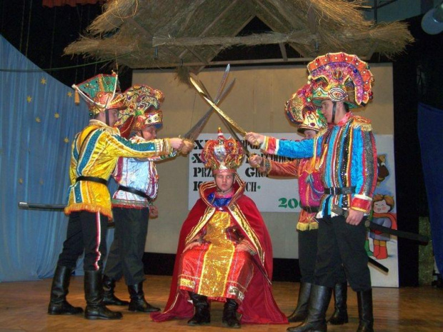 XXXIX Miechowski i XI Małopolski przegląd Grup Kolędniczych 25.01.2009 #mdkmiechow