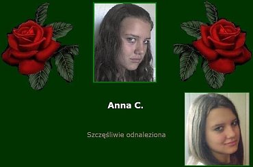 #AnnaC #SzczęśliwieOdnaleziona #Fiedziuszko #kobieta #odnalezieni #PomocnaDłoń #PortalNaszaKlasa #SprawaWyjaśniona