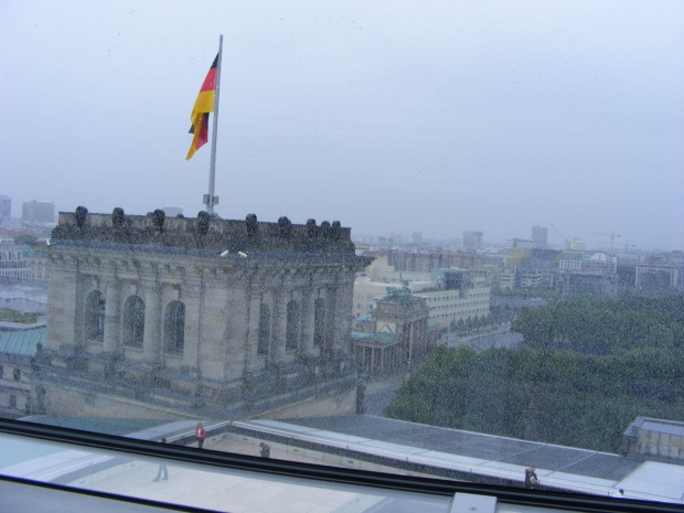 Berlin,widok z Bundestamtu