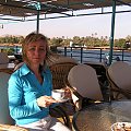 Zapraszam na podwieczorek na górnym pokładzie :-) #Egipt #Nil #rejs #Asuan #Luksor #egzotyczne