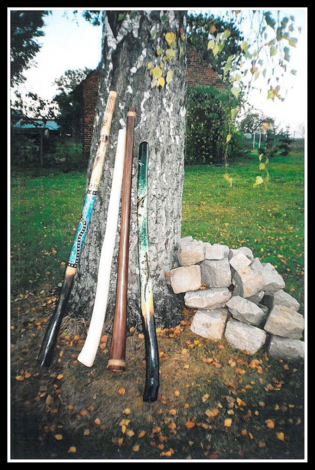 Didgeridoo ręcznie malowane