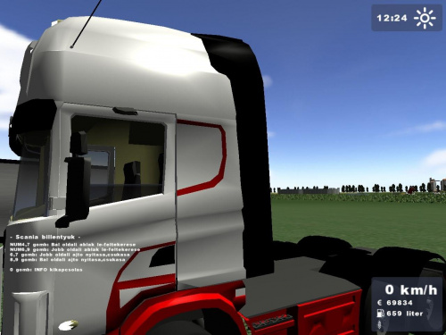 Scania z naczepą #Scania #LandwirtschaftsSimulator2008