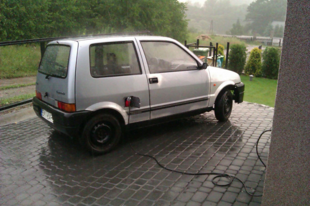 Elektryczne cinquecento #ElektrycznySamochód #cinquecento #fiat