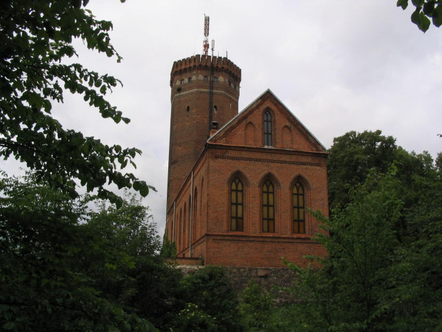 krzyżacki zamek w Człuchowie