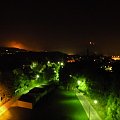 Nocna panorama Wałbrzycha ...widok z mojego mieszkania