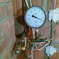 Marzec - 2009 - instalacja gazowa - próba ciśnieniowa #Kornelia