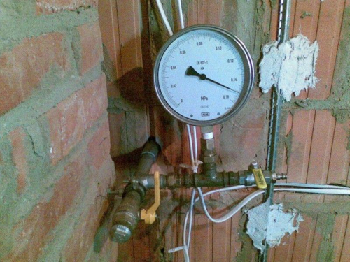 Marzec - 2009 - instalacja gazowa - próba ciśnieniowa #Kornelia
