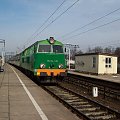 SU45-100 z poc posp Mamry rel Suwałki/Ełk-Wrocław Głowny Wjezdza do Ełku